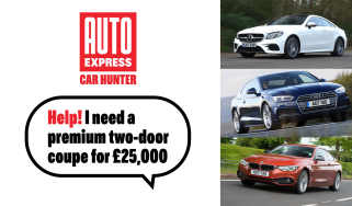 Used car hunter - two-door premium coupes for £25,000